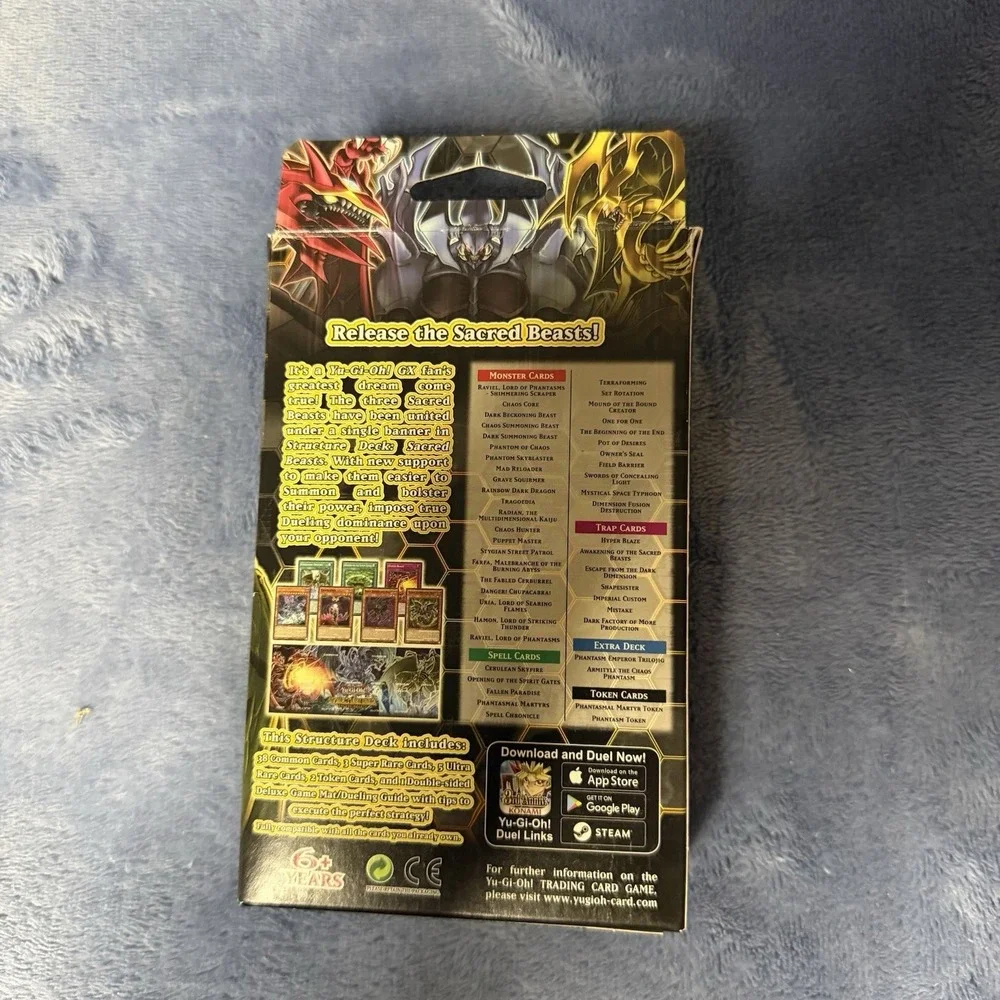 1x Yugioh Sacred Beasts 1st Edition Structure Deck‎ New Sealed